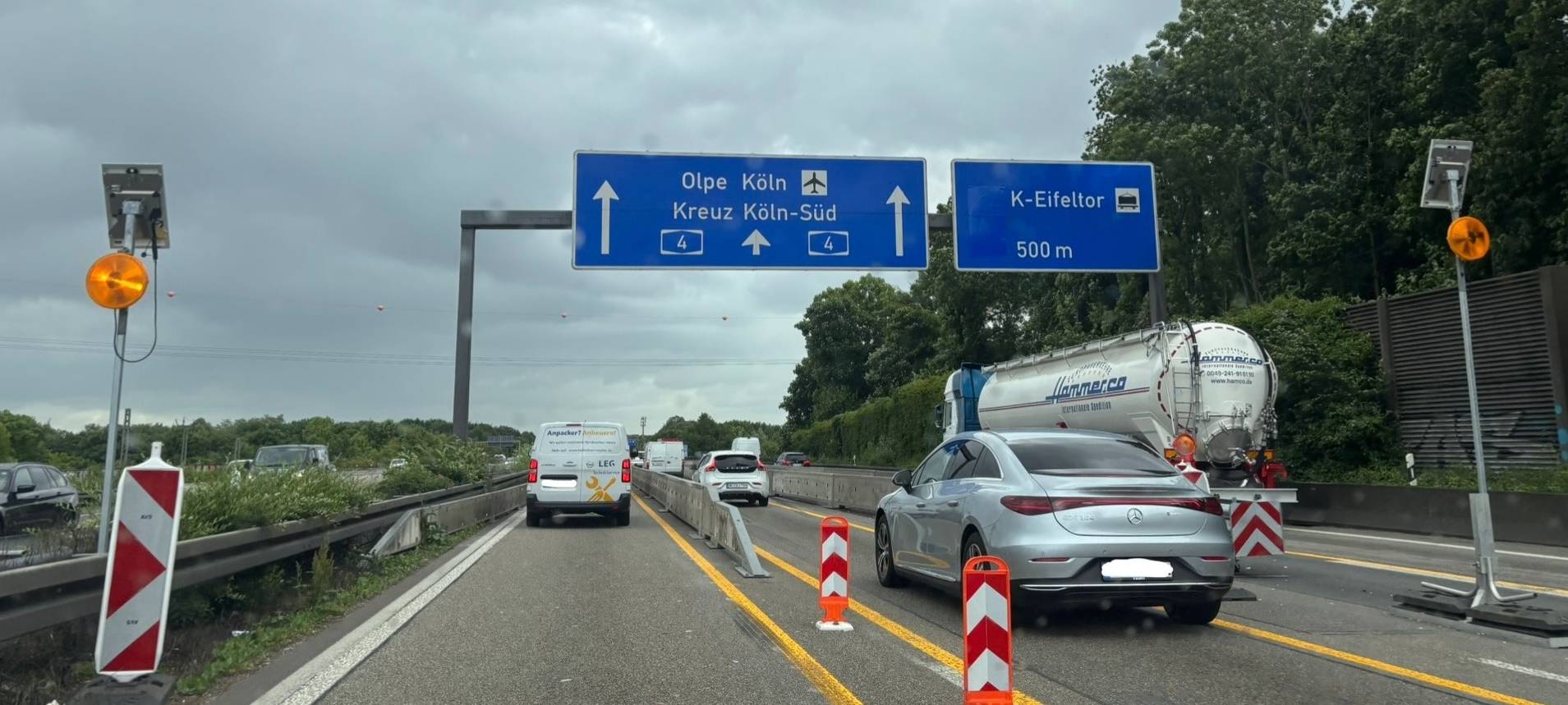 Eifeltor: Kontrollen auf allen Spuren der A4