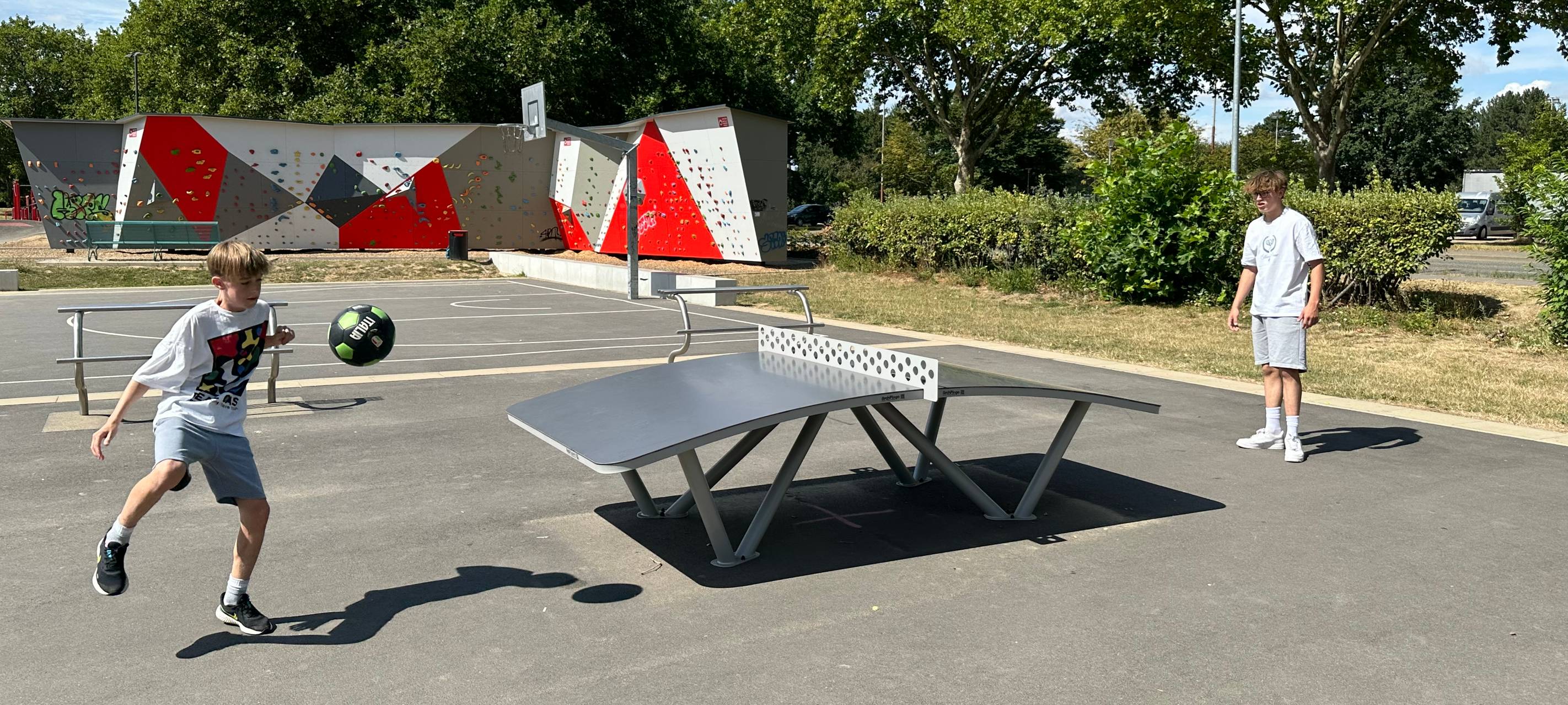 Neue TEQ-Ball-Platte im Elsdorfer Sportpark
