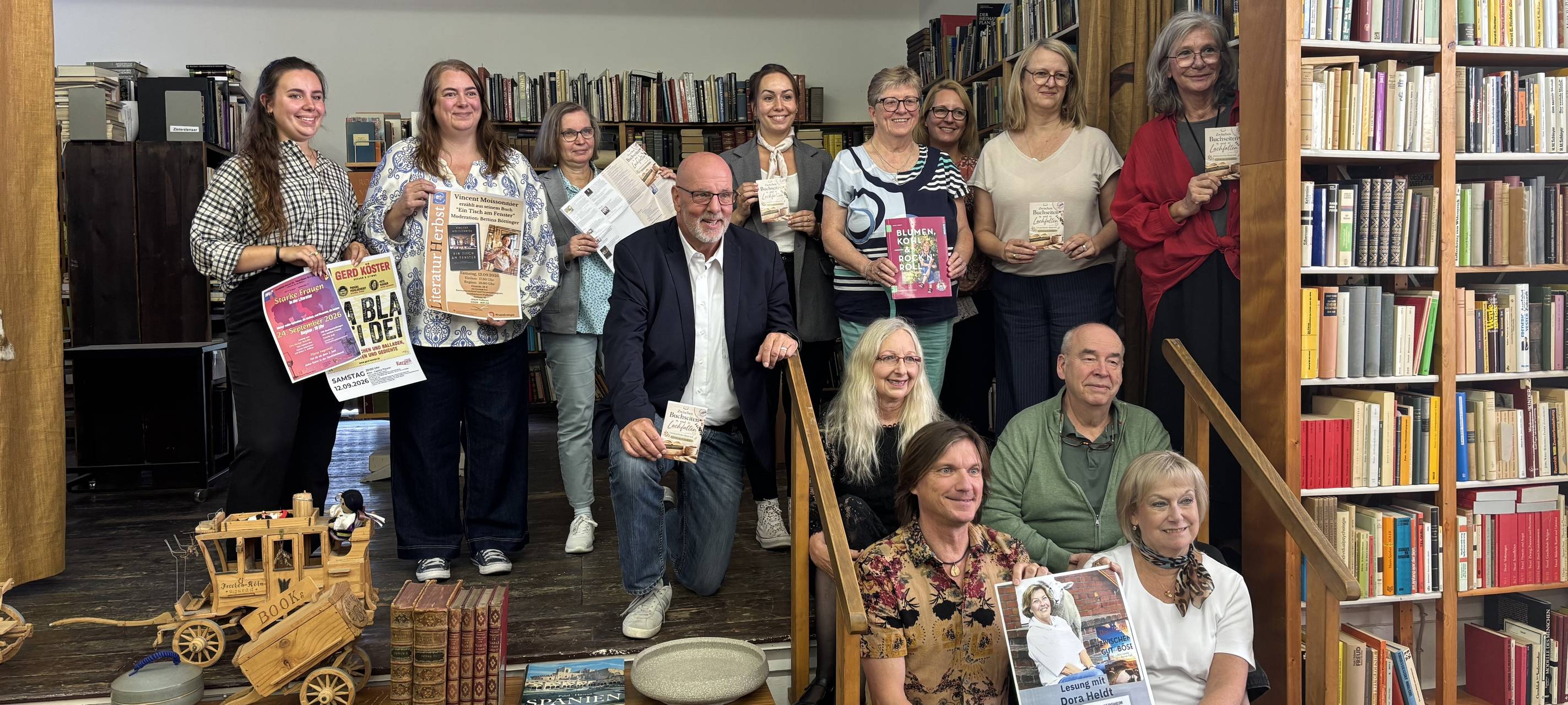 LiteraturHerbst 2026 startet in Hürth