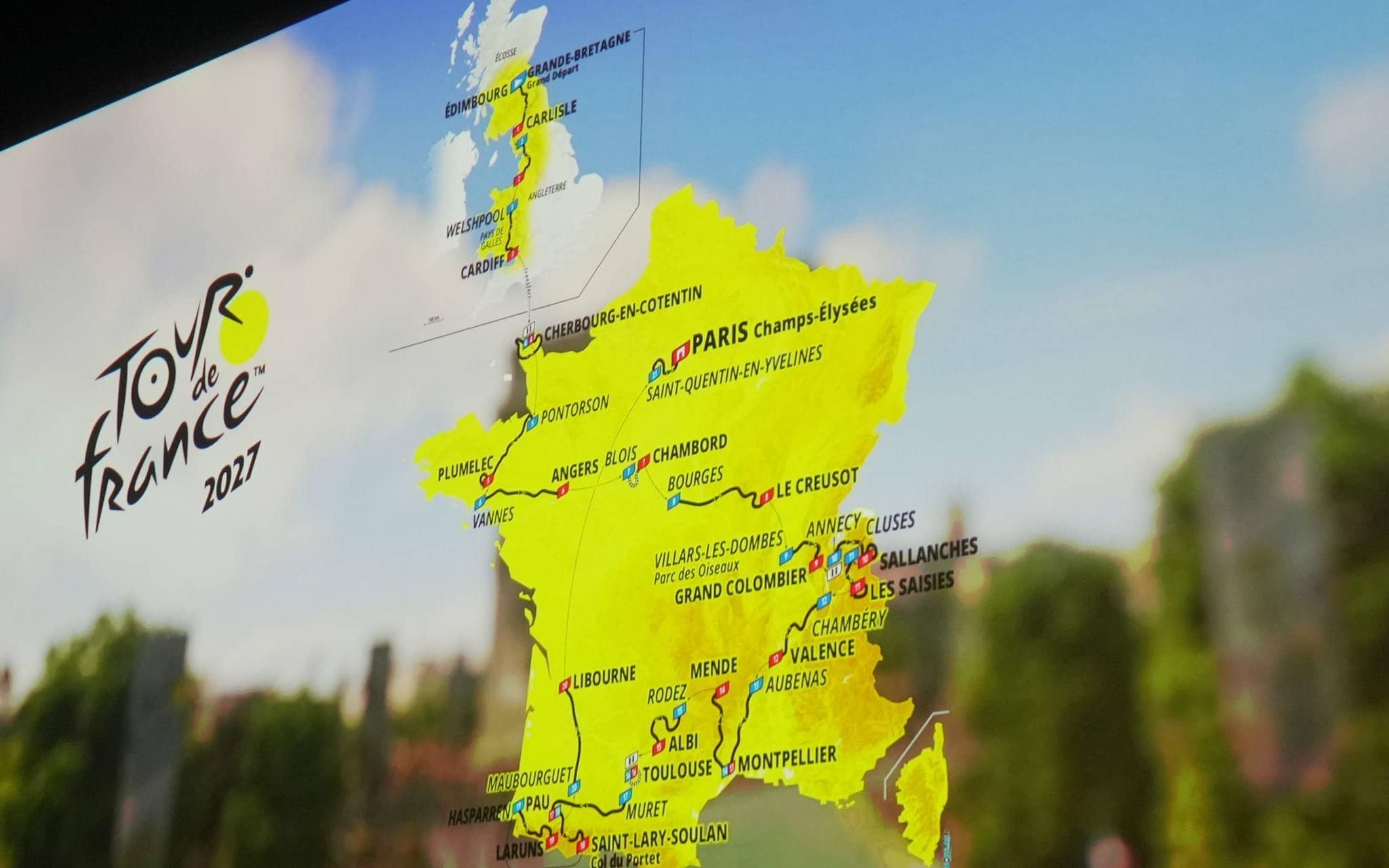 Tour de France – Vorstellung der Streckenführung