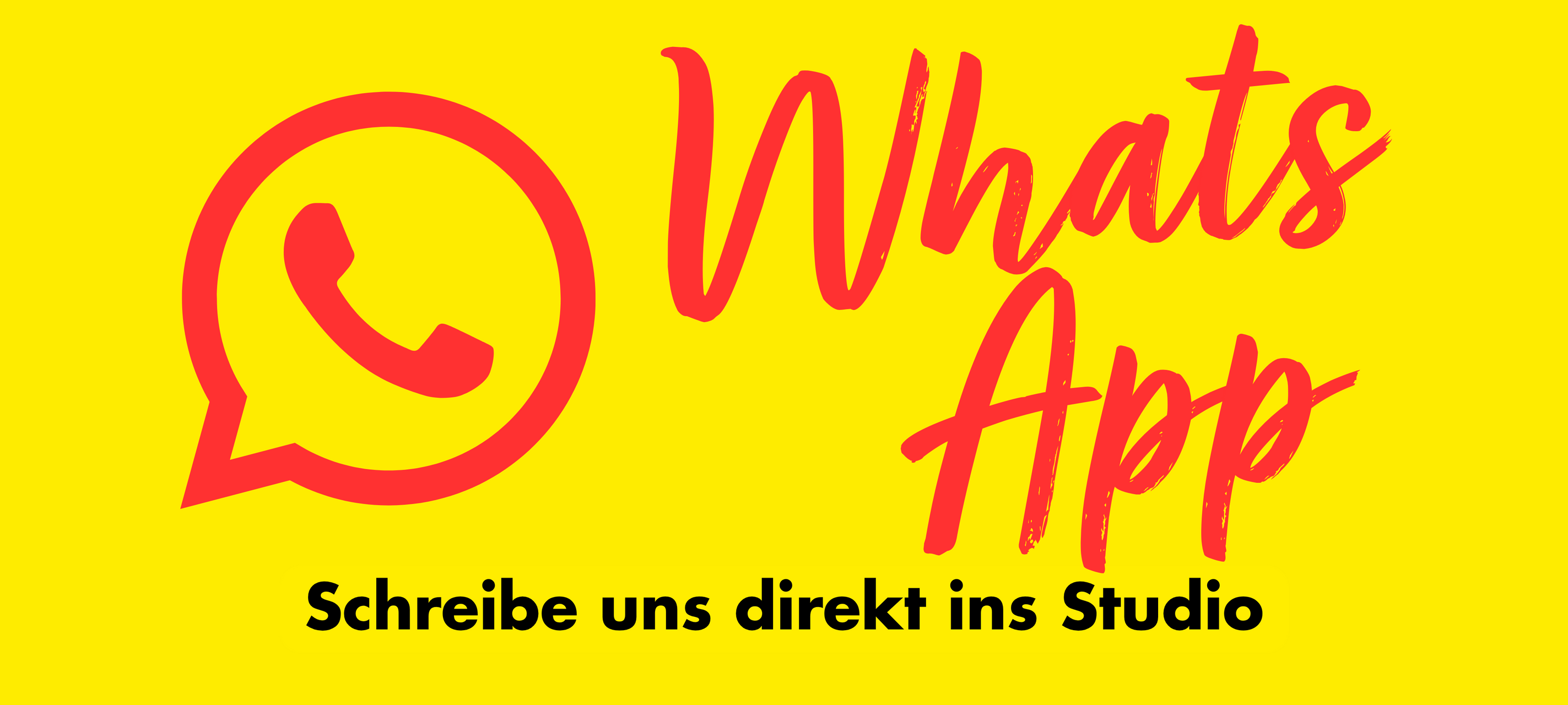 WhatsApp ins Studio