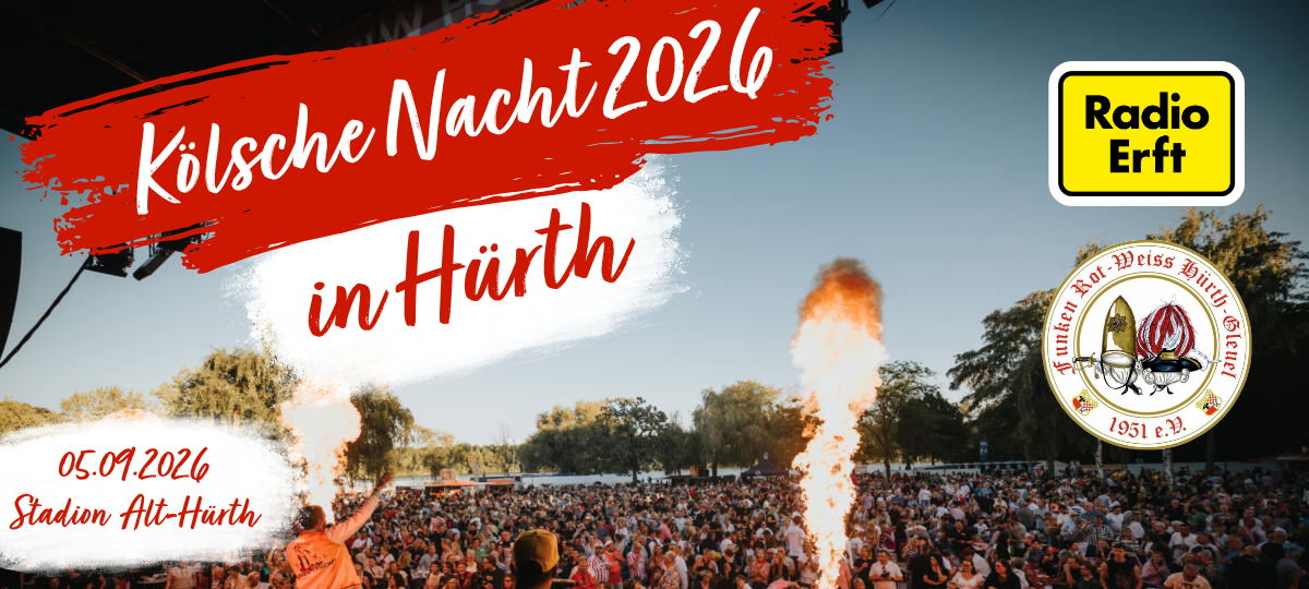 Die Kölsche Nacht 2026 in Hürth - jetzt Tickets sichern!