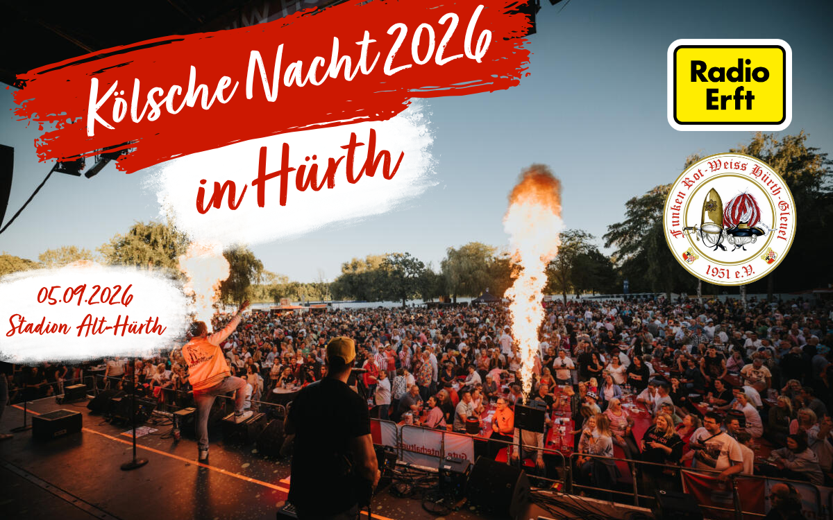 Die Kölsche Nacht 2026 in Hürth - jetzt Tickets sichern!